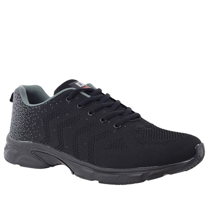 Czarne półbuty męskie sportowe duże rozmiary DK