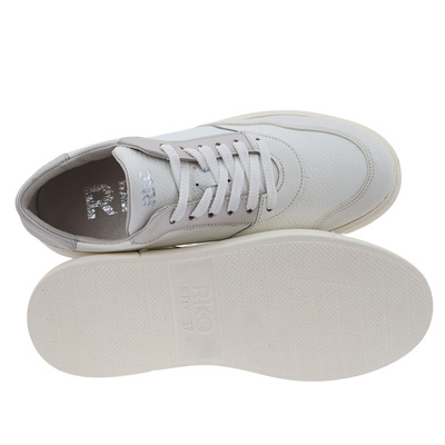 Półbuty skórzane białe 0RRS6_X__6THF Ryłko