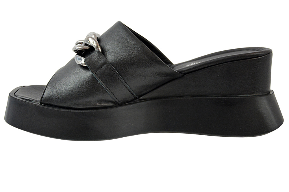 Klapki Loretta Vitale 1008-40 czarne