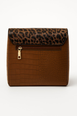 Жіноча чорна сумочка з подвійною ручкою і ремінцем Big Star