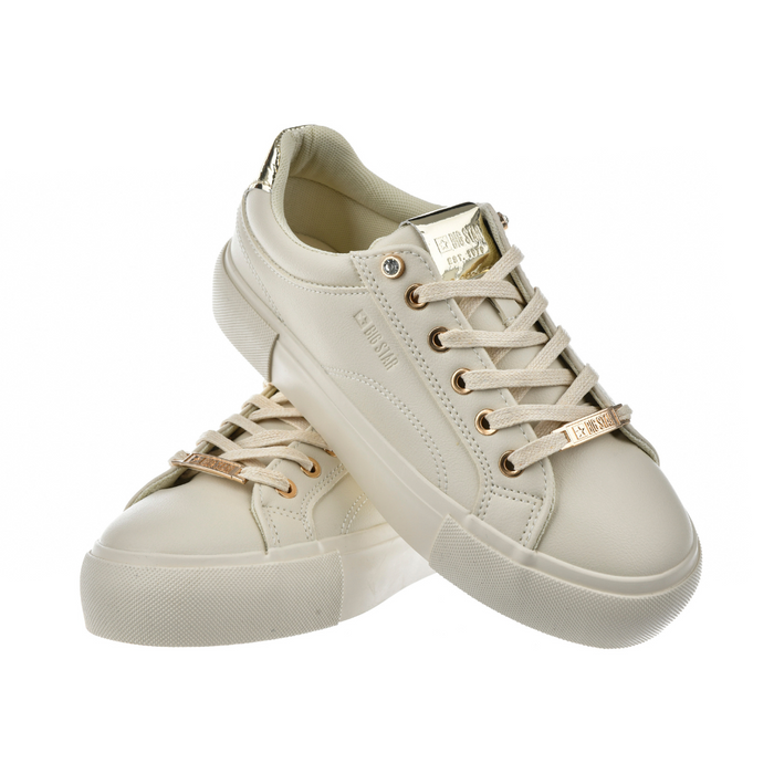 Жіночі бежеві кросівки на платформі Big Star