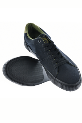 Trampki męskie czarne materiałowe sznurowane Big Star