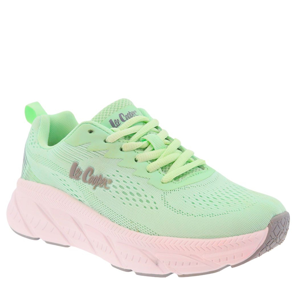 Жіночі м'ятні спортивні кросівки Lee Cooper