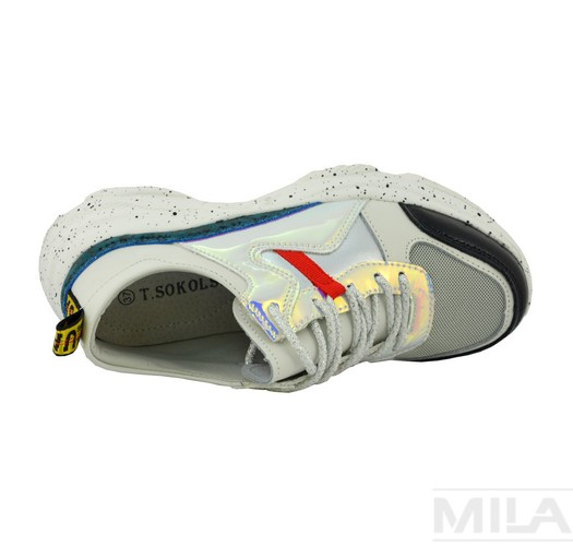 T. Sokolski Кросівки FLY W20-05 біло-сріблясті