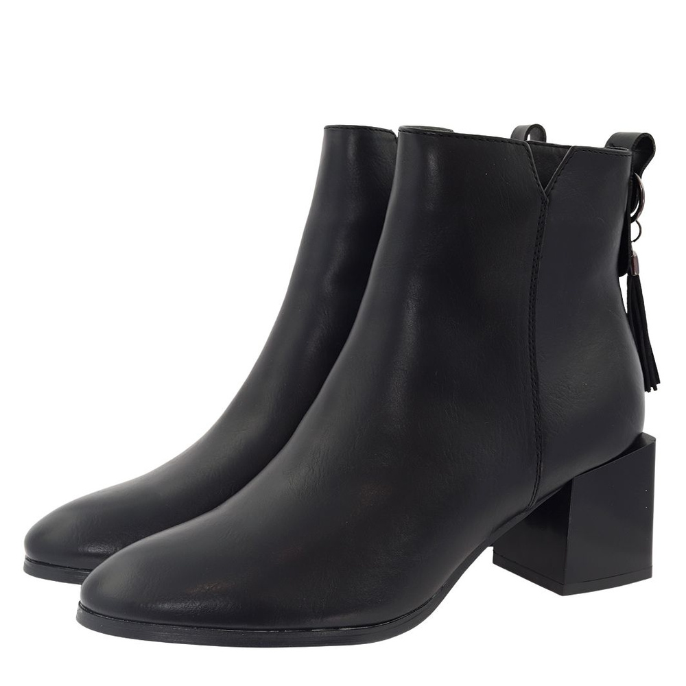 Чорні ботильйони з колодкою Потоцького