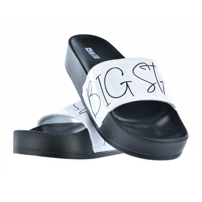 Жіночі білі шльопанці на платформі Big Star JJ274A275