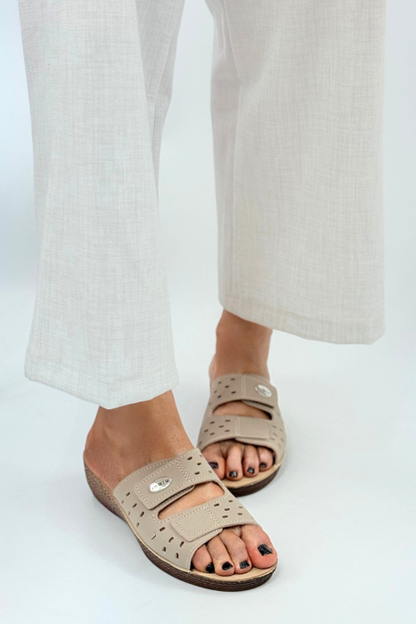 Білі жіночі шльопанці Inblu