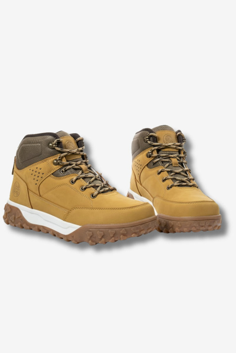 Чоловічі шкіряні утеплені зимові черевики, чорні Lee Cooper