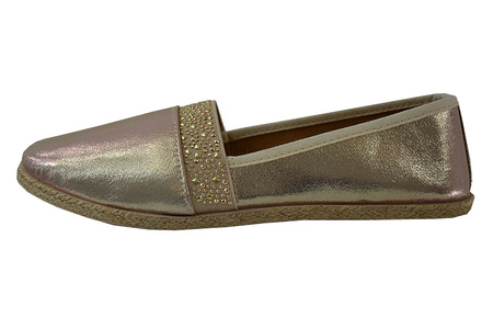 Stylowe espadryle McKeylor w kolorze złotym AH18-7902