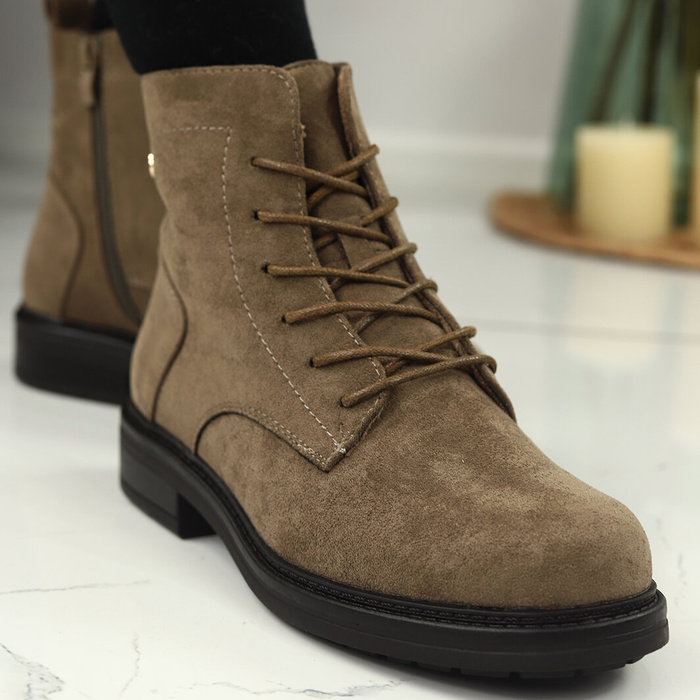 Ботильйони кольору хакі Sergio Leone на шнурівці