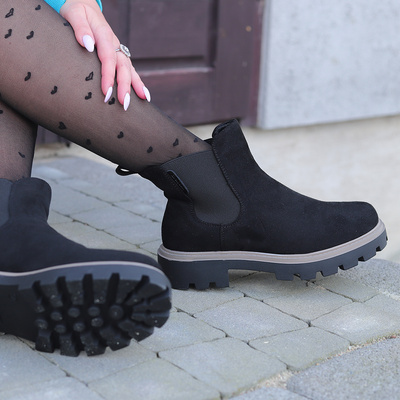 Чорні замшеві черевики челсі Big Star