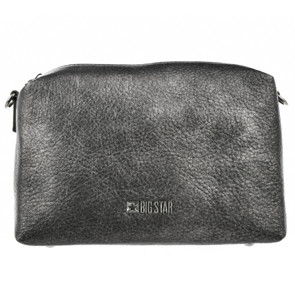 Mała listonoszka srebrna na szerokim pasku Big Star