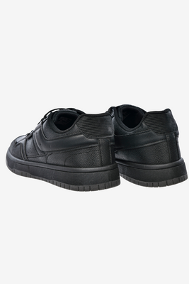 Sneakersy męskie czarne z ekoskóry na grubszej podeszwie Big Star