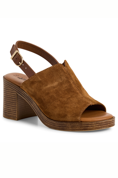 Босоніжки на підборах Tamaris із рожевого золота