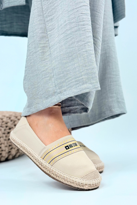Жіночі бежеві еспадрільї Big Star