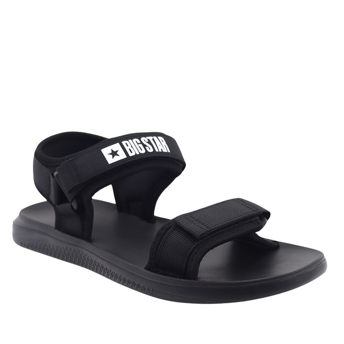 Чорні чоловічі спортивні босоніжки Big Star