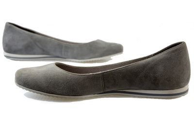 Baleriny Blu 801351 szare