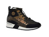 Sneakersy RIEKER N7610-00 brązowo-czarne