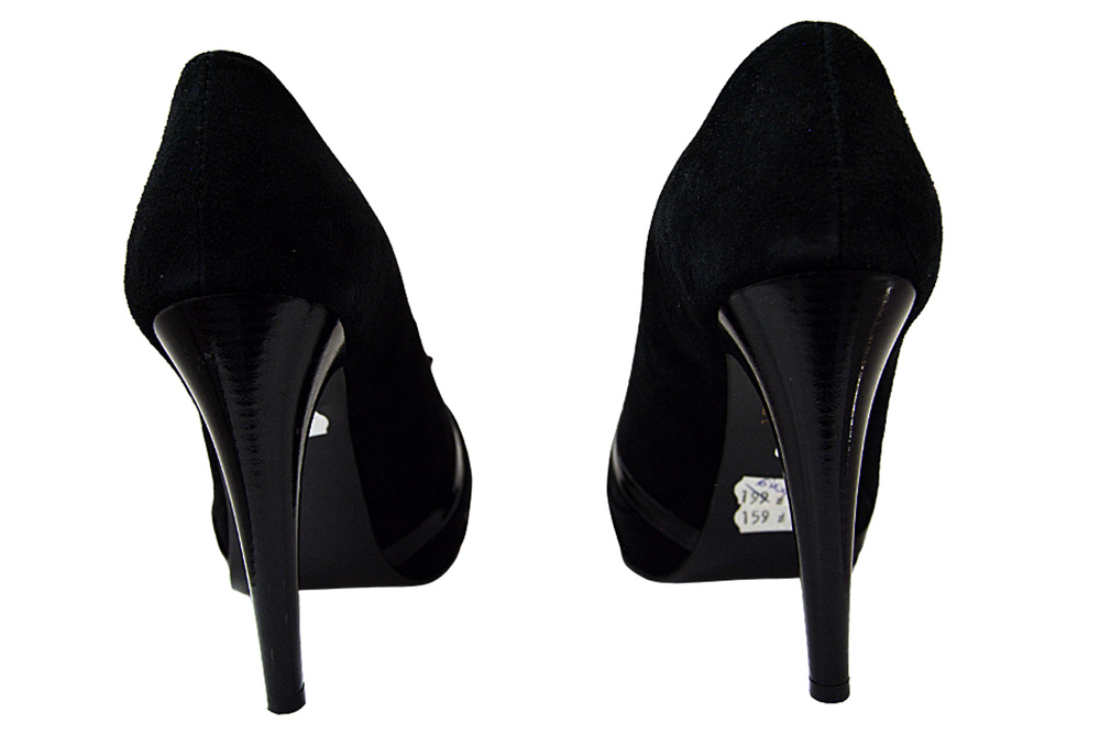 Czółenka Lewski 2037 czarne