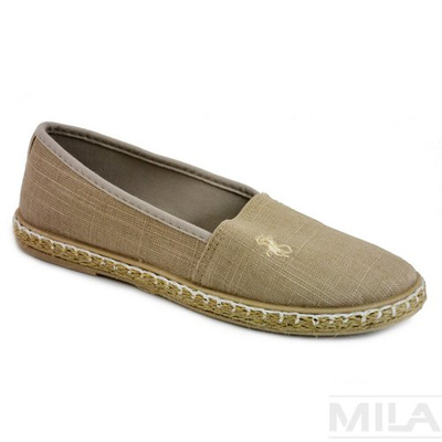 ESPADRYLE COLLECTION PARIS W KOLORZE SŁOMIANYM DD1828-5