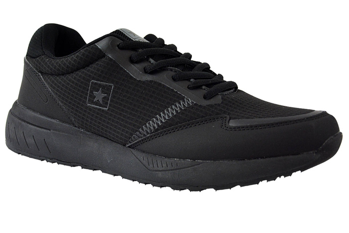 Półbuty sportowe męskie News 22MN37-4922 czarne