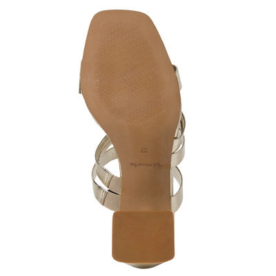 Klapki Tamaris 1-27221-20 909 jasnozłote 