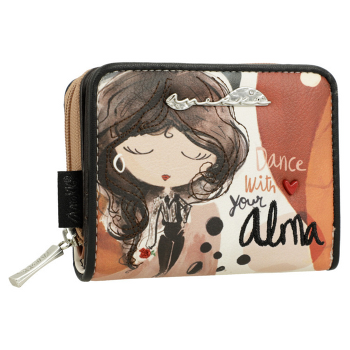 Маленький жіночий гаманець Anekke Alma на блискавці