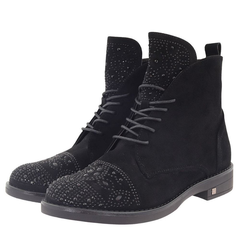 Чорні ботильйони з цирконами від Potocki