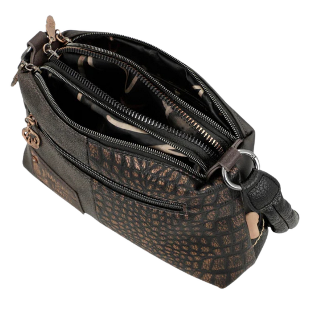 Mała listonoszka trzykomorowa na podwójnym pasku Anekke Dreamverse