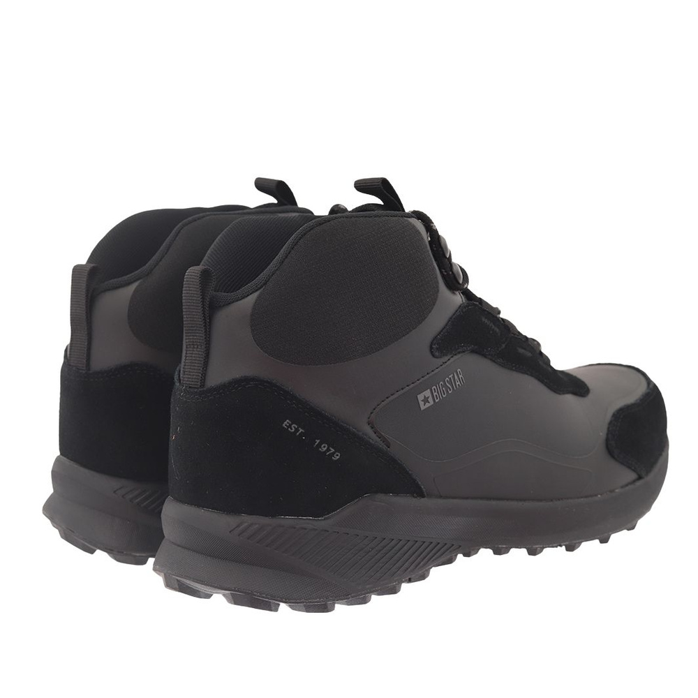 Buty trekingowe męskie czarne Big Star