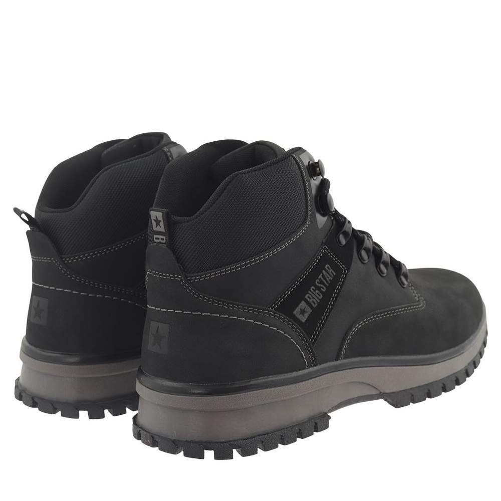 Buty trekingowe męskie czarne Big Star