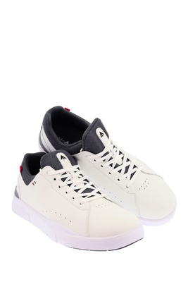 Білі чоловічі спортивні туфлі на шнурівці