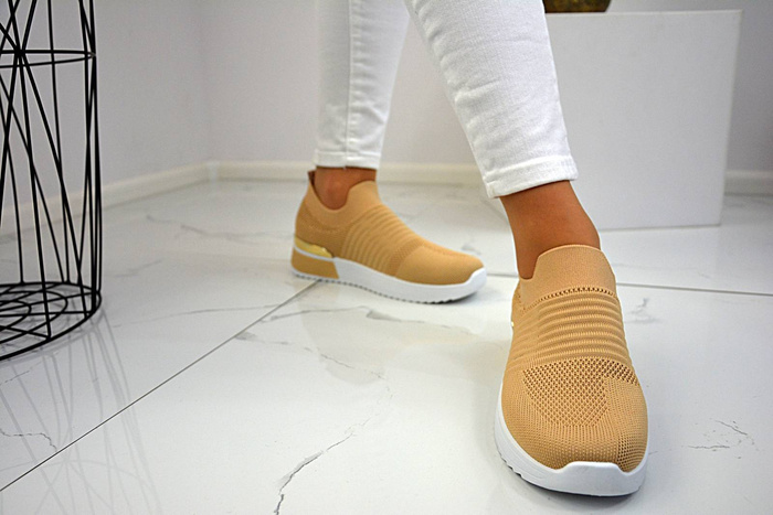 Półbuty News 22TX26-4699 beżowe