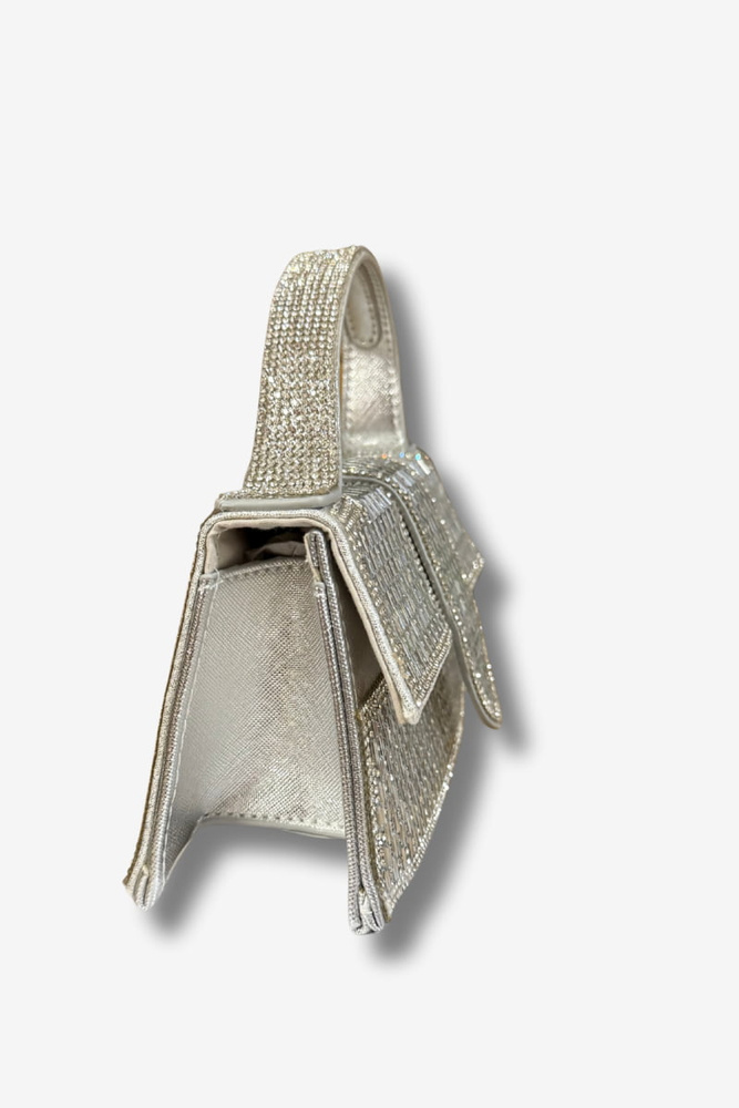 Жіноча чорна сумочка з подвійною ручкою і ремінцем Big Star