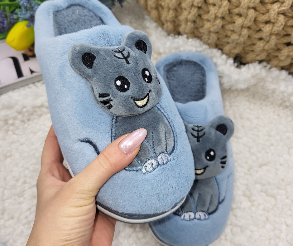 Домашні тапочки жіночі сірі