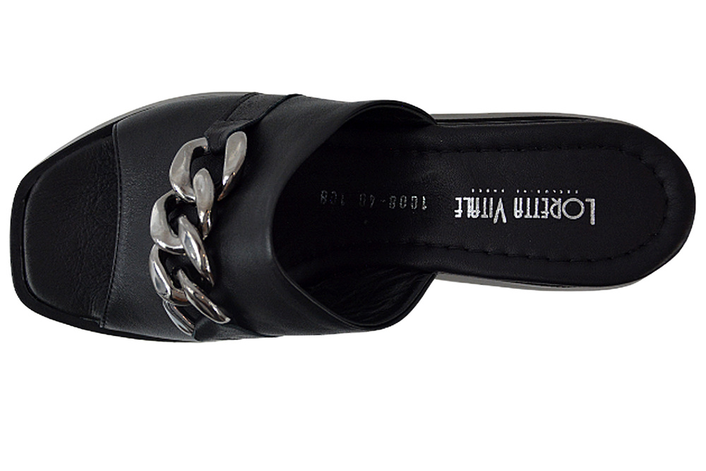Klapki Loretta Vitale 1008-40 czarne
