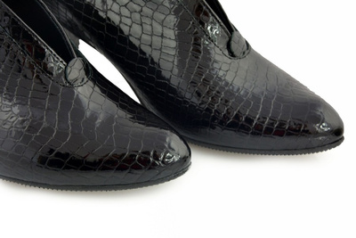 Сірі туфлі на високих підборах KOSTEX 1431 R6038