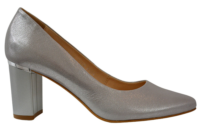 Срібні туфлі Kordel 2208