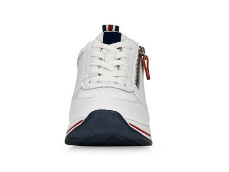 Sneakersy Remonte D3207-80 białe