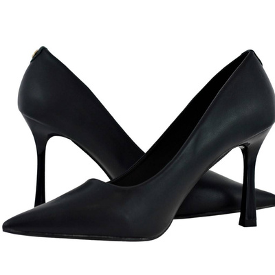 Eleganckie szpilki damskie w kolorze czarnym Vinceza