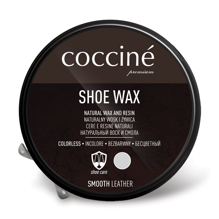 Klasyczna pasta do butów ze skóry licowej Shoe wax Coccine