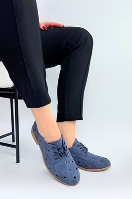 Ажурні золоті туфлі на підборах