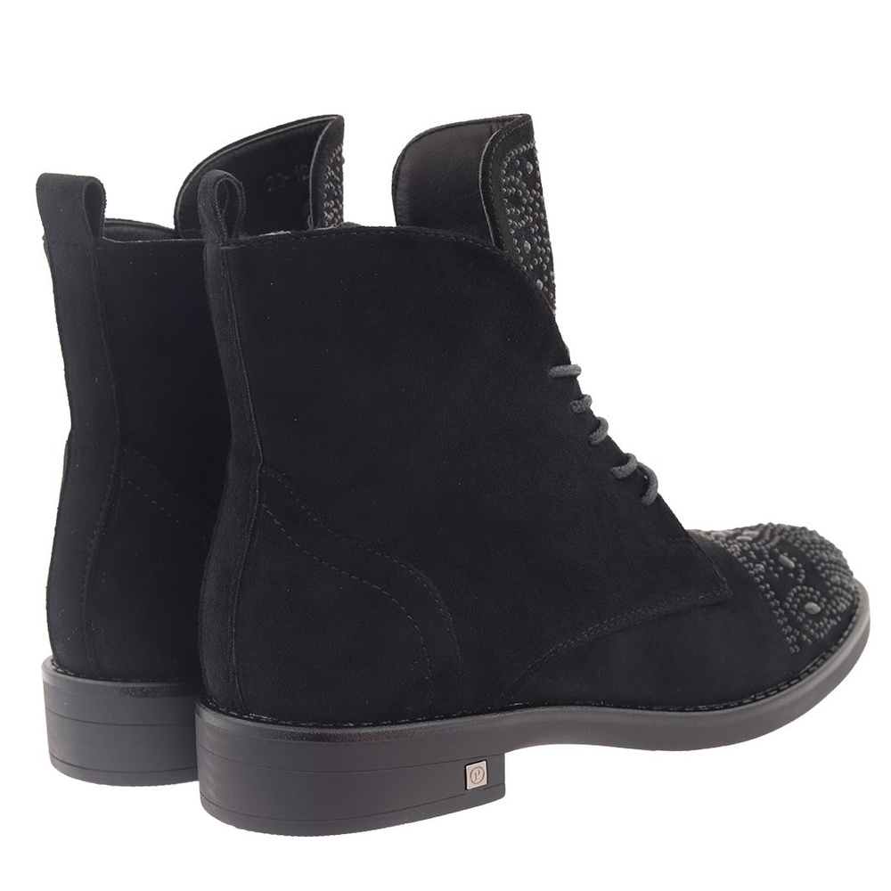 Чорні ботильйони з цирконами від Potocki