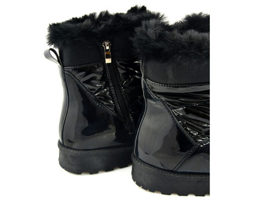 Śniegowce POTOCKI 21-16003 BK czarne