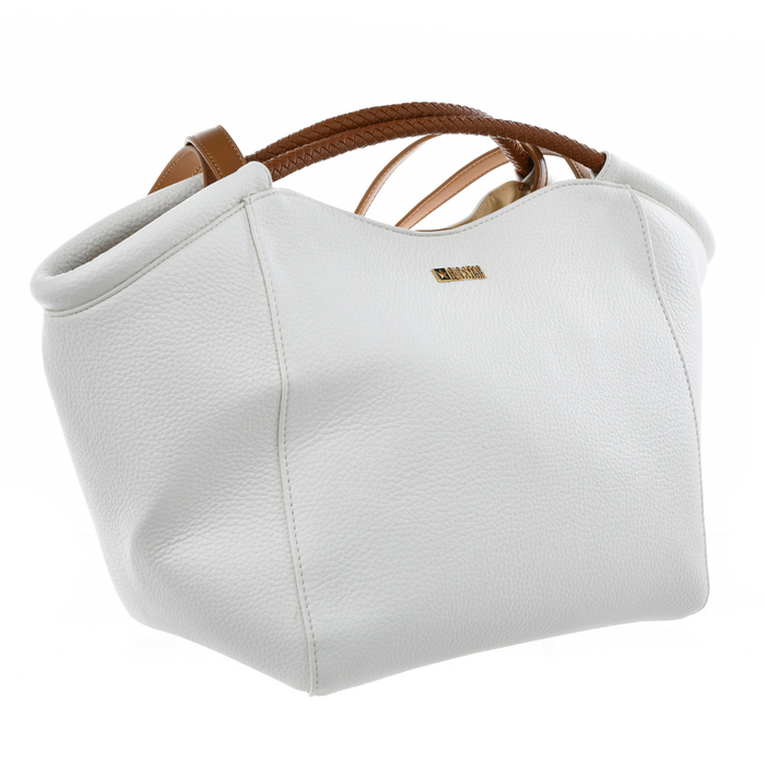 Велика біла сумка з еко шкіри Big Star