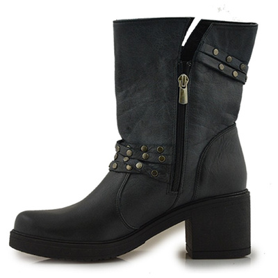 Botki EXQUISITE z paskami 1071