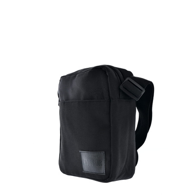 Маленька чорна чоловіча сумка на блискавці Big Star