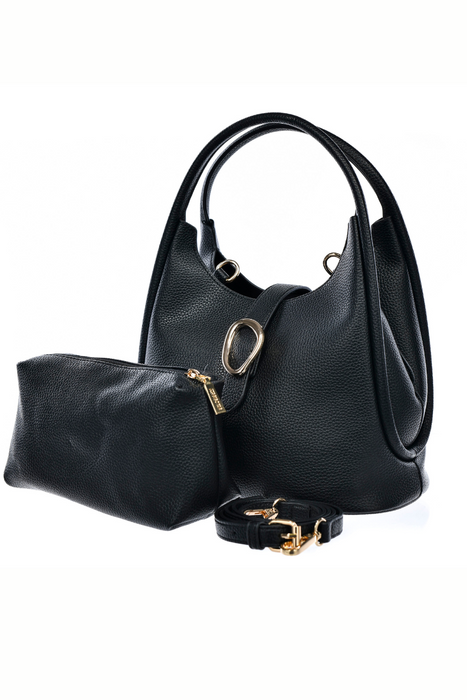 Modna czarna torebka na ramię Big Star