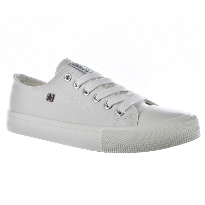 Білі жіночі кросівки Big Star на шнурівці