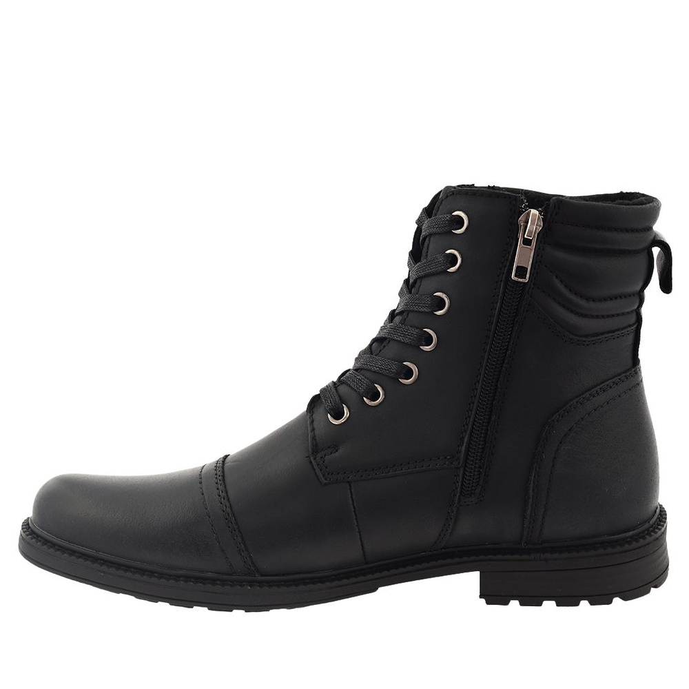 Чорні чоловічі шкіряні чоботи T. Sokolski